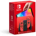 Nintendo Switch OLED - Mario Red Edition - Spillkonsoll - Full HD - Mario Red