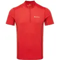 Montane Dart Zip Kortarmet T-skjorte