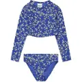 Roxy Shadow Floral Crop Lycra Bikini