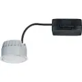 Paulmann 93072, Innsunket spotlight, 1 ampuller, LED, 6 W, 4000 K, Satin Stål