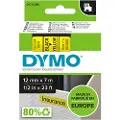 Dymo Ribbon S0720580 12mm Svart på gul