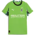 Puma Borussia Mönchengladbach 25/26 Away Jersey Youth, Clothing, Green/Warm White, 11-12Y
