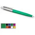 Parker Jotter Originals Ballpoint Pen | Classic Green Finish | Medium Point | Blue Ink