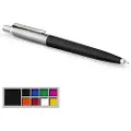 Parker 2096873, Klips, Uttrykkbar kulepenn med hengefeste, Gjenfyllbar, Blå, 1 stykker, Medium