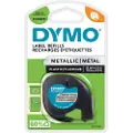 Dymo Labeltape DYMO LetraTAG 12mm x 4m Metallic Silver