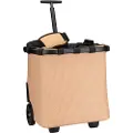 Reisenthel carrycruiser, Rullekoffert, Beige, Aluminium, Polyester, Mønster, 40 l, 420 mm