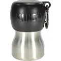 Kong H2O flaske i rustfritt stål - ca. 270 ml (svart)