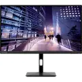 Lenovo n27p - LED-skjerm - 27 - 3840 x 2160 4K @ 60 Hz - IPS - 400 cd/m² - 1000:1 - 4 ms - 2xHDMI, DisplayPort, USB-C - høyttalere - ravnsort