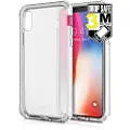 Cirafon Supreme // Clear - Baksidedeksel for mobiltelefon - termoplast-polyuretan (TPU) - gjennomsiktig, hvit - 5.8 - for Apple iPhone X, XS