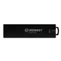 Kingston IronKey D500S - USB-flashstasjon - kryptert - FIPS 140-3 Level 3 - 32 GB - USB 3.2 Gen 1 - TAA-samsvar
