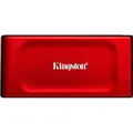 Kingston XS1000 Red, 1 TB, USB Type-C, 3.2 Gen 2 (3.1 Gen 2), 1050 MB/s, Rød