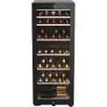 Haier Series 7 HWS77GDAU1 - Vinkjøler - Wi-Fi - bredde: 49.7 cm - dybde: 58.5 cm - høyde: 127 cm - Klasse G - svart
