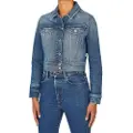 Pepe Jeans for woman. PL402431HV3 Cropped jacket blue (S), Casual, Cotton, Denim, Sustainable