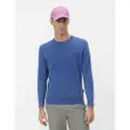 Elpulpo for man. 11040126440 Basic Extrafine Pullover blue (XXL), Casual, Cotton
