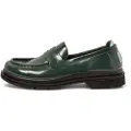 Art unisex. 1190211WS003_0G3 1902 Birmingham green leather shoes (42), 3 to 5 cm, None, Casual