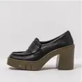 Art for woman. 1197211UK003_001 Berna black leather shoes -Height heel: 9cm- -Height: 9cm (42), 8 to 10 cm, None, Casual