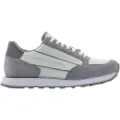Armani Exchange for man. XUX083XV263A179 Leather trainers white, grey (39), Flat, Laces, Casual