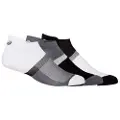 Asics unisex. 3033B560 Pack 3 Pair of Socks Colour Block white, black, grey (S), Homewear, Cotton