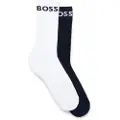 Hugo Boss for man. 50469747 2 Pair Pack Sport Socks navy, white (35-38), Homewear, Cotton