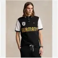 Ralph Lauren for man. 710944671001 Classic Fit Germany polo shirt black (S), Casual, Cotton, Short sleeve