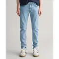 Gant for boy. 910095 Slim Fit Jeans Teen Boys blue (10años= 140cm), Casual, Denim, children's fashion