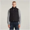 G-Star for man. D22887-D419-6484 Foundation Padded Vest black (M), Casual, Polyamide, Sustainable