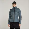 G-Star for woman. D25947-C398-5781 Midweight Padded Jacket grey (XS), Casual, Recycled Polister, Sustainable