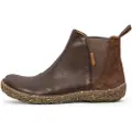 El naturalista for woman. 2N786212E505_012 Brown leather ankle boots N786 (38), Flat, None, Casual