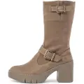 Art for woman. 116571220003_020 Leather boots 1657 Taupe (41), 3 to 5 cm, Zip, Casual