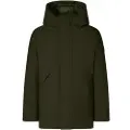 Save the Duck for woman/girl. J41447B-MATT19 Albi green coat (10años= 140cm), Casual, Polyester, children's fashion