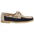El naturalista unisex. 2596312C8005_0MU Leather Moccasins N5963 Plantae navy, beige (42), Flat, None, Casual