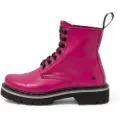 Art for woman. 1116612O8003_043 Leather ankle boots 1166 pink (36), Flat, Laces, Casual