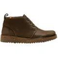 El naturalista unisex. 256301FE0005_0G3 Leather ankle boots N5630 Forest brown greenish brown (45), Flat, Laces, Casual