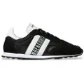 Bikkembergs for man. 19139-CP Guti black leather trainers (40), Flat, Laces, Casual