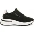 MARIAMARE for woman. 68423 Kasay Sneakers black (37), Fabric, 3 to 5 cm, Laces, Casual