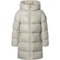 Save the Duck for woman/girl. J45510G-LUCK19 Millie beige coat (14años= 164cm), Casual, Nylon, children's fashion