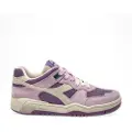 Diadora for woman. 201181299 Leather Sneakers B.560 Provence purple (40), Flat, Laces, Casual