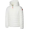 Save the Duck for woman/girl. J32310G-GIGA19 Lily coat white (10años= 140cm), Casual, Nylon, children's fashion