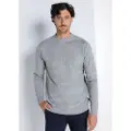 Victorio & Lucchino , V&L for man. 4629581 Abstract jacquard jumper grey (XXL), Casual, Cotton, Acrylic, Long sleeve