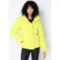 Victorio & Lucchino , V&L for woman. 3665791 Yellow quilted puffer coat (S), Casual, Polyester, Long sleeve