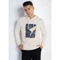 Victorio & Lucchino , V&L for man. 4604553 Grafca Paisley hoodie beige (S), Casual, Cotton, Long sleeve
