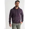 Victorio & Lucchino , V&L for man. 660217123 Basic kanguro sweatshirt with embroidered logo hood lilac (M), Casual, Purple, Cotton, Long slee