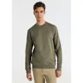 Bendorff for man. 860455463 Basic sweatshirt green (M), Casual, Cotton, Long sleeve