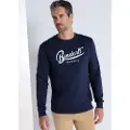 Bendorff for man. 860215264 Basic sweatshirt with navy box collar (3XL), Casual, Cotton, Long sleeve