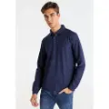 Bendorff for man. 830925470 Basic navy piqué polo shirt (S), Casual, Cotton, Long sleeve