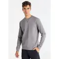 Bendorff for man. 860455463 Basic grey sweatshirt (XL), Casual, Cotton, Long sleeve