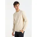 Bendorff for man. 860455463 Basic beige sweatshirt (L), Casual, Cotton, Long sleeve