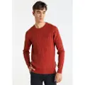 Bendorff for man. 870505427 Red Braided Braided Pullover (XXL), Casual, Cotton, Long sleeve