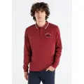 LOIS Jeans for man. 132793002 Polo shirt with red graphics (XXL), Casual, Cotton, Long sleeve