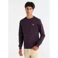 LOIS Jeans for man. 166003996 Basic sweatshirt with lilac logo (L), Casual, Purple, Cotton, Long sleeve